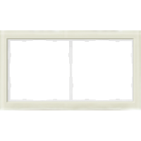 Рамка 2-я стекло кашемир,  серия R98 Glass