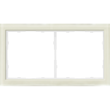 Рамка 2-я стекло кашемир,  серия R98 Glass