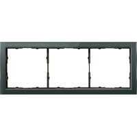 Рамка 3-я стекло изумруд,  серия R98 Glass