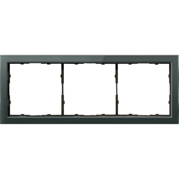 Рамка 3-я стекло изумруд,  серия R98 Glass