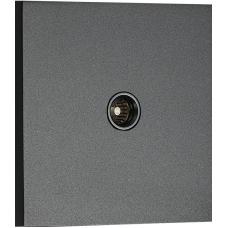 TV розетка (папа),  черный,  серия N96