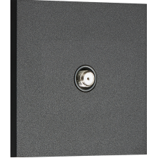 Спутниковая розетка SAT 1 Вых.: 950-2400 МГц,  (F-разъём),  черный,  серия N96