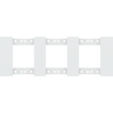 Декоративная рамка 2+2+2 модуля,  белый