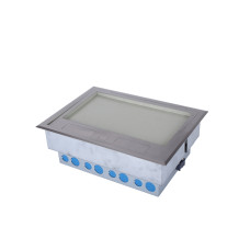 Лючок в пол 24 мод. (12 мод. 45х45 мм.),  металл