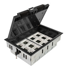 Лючок в пол на 24 модуля