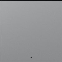 Клавиша 1-я с подсветкой,  матовый серый,  серия A07