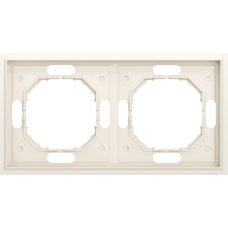 Рамка 2-я,  матовый кремовый,  серия S08