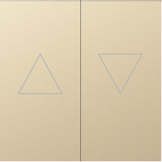 Клавиша 2-я со стрелками для жалюзи,  шампань,  серия A07