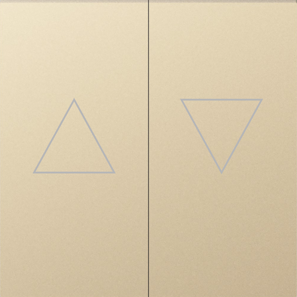 Клавиша 2-я со стрелками для жалюзи,  шампань,  серия A07