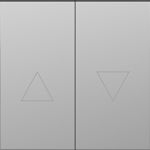 Клавиша 2-я со стрелками для жалюзи,  сталь,  серия S08