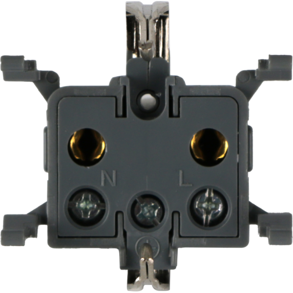 Механизм розетки 2К+З для скрытой установки,  IP55,  серия W55