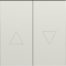 Клавиша 2-я со стрелками для жалюзи,  шампань,  серия S08