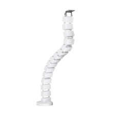 Кабель-канал вертикальный гибкий SquareDesign,  пластик,  белый,  длина 0.792м