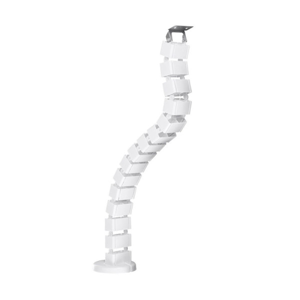 Кабель-канал вертикальный гибкий SquareDesign,  пластик,  белый,  длина 0.792м