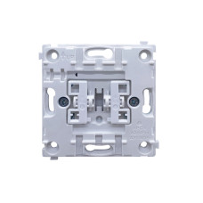 Механизм выключателя 2-клавишного с подсветкой, схема 5, 10 A 250 В~ серия DA