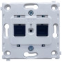 Механизм компьютерной розетки RJ45 2-я Cat.6/ClassE-8/8,  серия DA