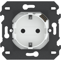 Розетка нем.ст. 2К+З со встр.зарядкой USB C + супп.2м ~250В 16А/=5В 1.5А 2 м. белый