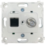 Механизм компьютерной+спутниковой розетки RJ45+SAT,  серия DA