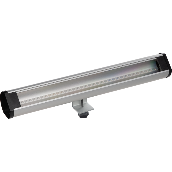 Настольный розеточный блок Ovaledesign 20 мод. (10 мод. 45х45),  черные пластиковые торцевые заглушки