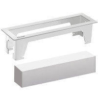 Встраиваемый розеточный блок 8 мод. (4 мод. 45х45)