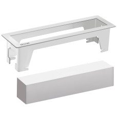 Встраиваемый розеточный блок 8 мод. (4 мод. 45х45)