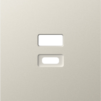 Накладка для розеток USB,  матовый кашемир,  серия A07