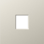 Накладка 1-я для розеток RJ45, TV, SAT,  HDMI,  матовый кашемир,  серия A07