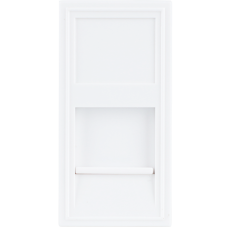 Розетка DEC RJ45 FTP кат.5e,  1мод.,  бел. (22.5х45мм),  серия (тип) DEC