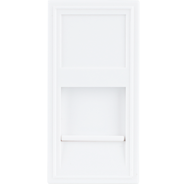 Розетка DEC RJ45 FTP кат.5e,  1мод.,  бел. (22.5х45мм),  серия (тип) DEC