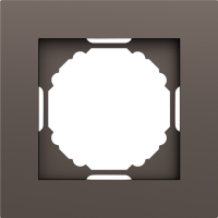 Рамка 1-я,  мокко,  серия A07