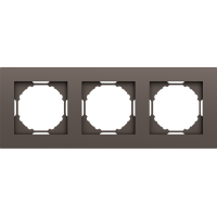 Рамка 3-я,  мокко,  серия A07