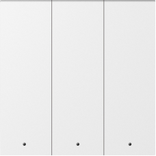 Клавиша 3-я с подсветкой,  матовый белый,  серия A07