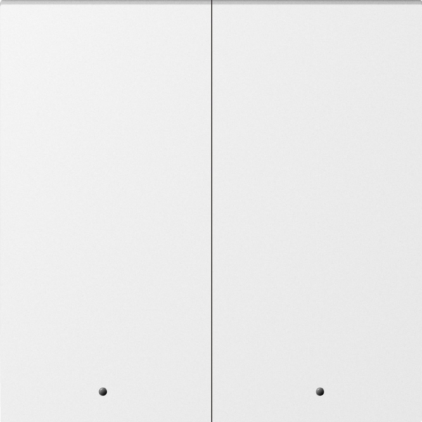 Клавиша 2-я с подсветкой,  матовый белый,  серия A07