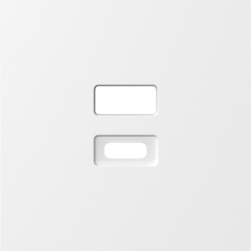 Накладка для розеток USB,  матовый белый,  серия A07