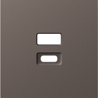 Накладка для розеток USB,  мокко,  серия A07