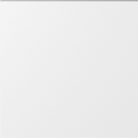 Клавиша 1-я для перекрёстного переключателя,  матовый белый,  серия A07