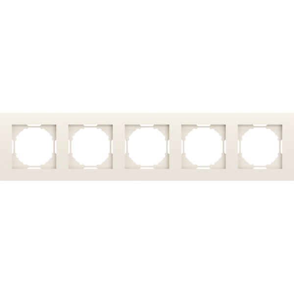 Рамка 5-я,  матовый кремовый,  серия A07