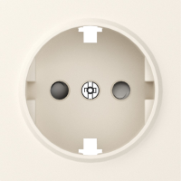 Накладка для розетки Schuko с заземлением,  со шторками 16A 250 В~, серия A07