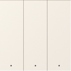 Клавиша 3-я с подсветкой,  матовый кремовый,  серия A07