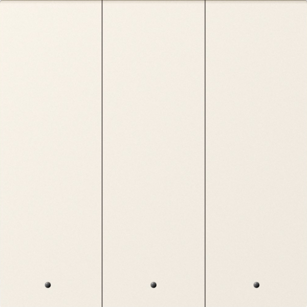 Клавиша 3-я с подсветкой,  матовый кремовый,  серия A07