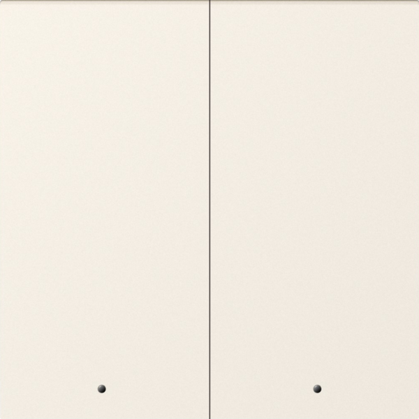 Клавиша 2-я с подсветкой,  матовый кремовый,  серия A07