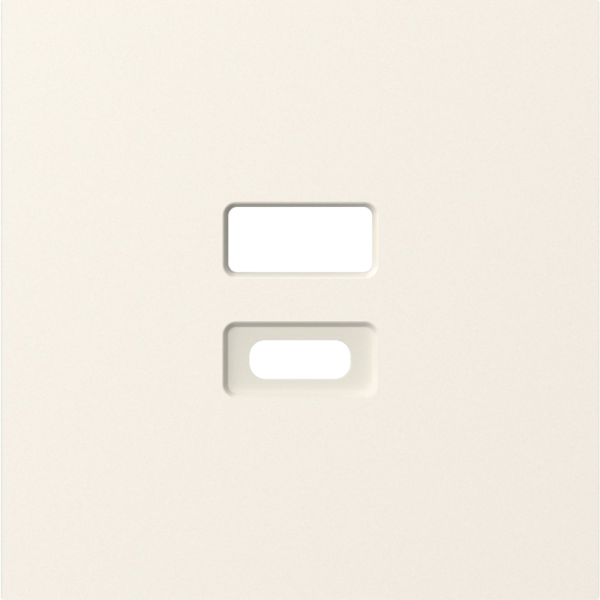 Накладка для розеток USB,  матовый кремовый,  серия A07