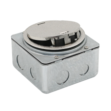 Лючок в пол 3 мод. (1 мод. 45х45 мм. + 1 мод. 22.5х45 мм.),  серебро