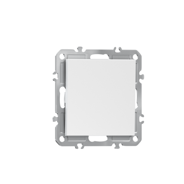 Выключатель 1-клавишный,  10 A 250 В,  глянцевый белый Donel A07