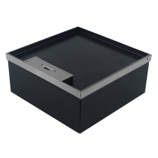 Лючок в пол 18 мод. (6 мод. 45х45 мм. + 6 мод. 22.5х45 мм.) верт. установка,  металл