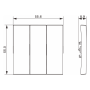 Клавиша 3-я,  мокко,  серия A07