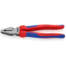 Плоскогубцы комбинированные особой мощности, L-225 мм, чёрные, 2-комп. рукоятки,SB (KNIPEX)