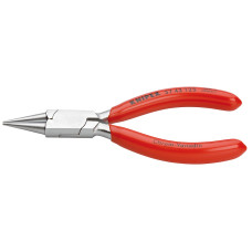 Круглогубцы захватные прецизионные, L-125 мм, хромированные, обливные рукоятки (KNIPEX)