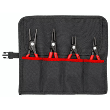 Набор щипцов прецизионных для внутренних и внешних стопорных колец, 4 предмета (KNIPEX)