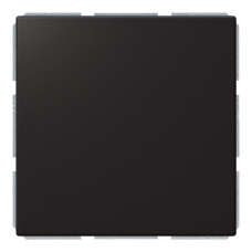 Выключатель 1-клавишный 10A с клавишей - FD (черный матовый - soft touch), артикул FD3011PBM